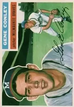 1956 Topps #17 Gene Conley