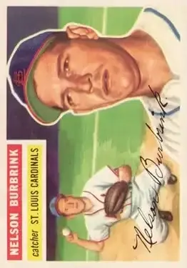 1956 Topps #27 Nelson Burbrink