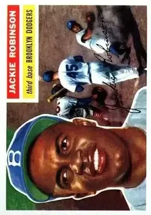 1956 Topps #30 Jackie Robinson