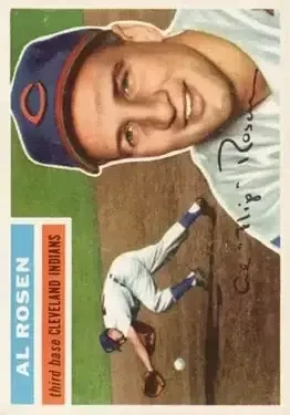 1956 Topps #35 Al "Flip" Rosen