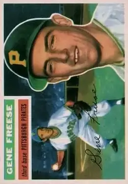 1956 Topps #46 Gene Freese