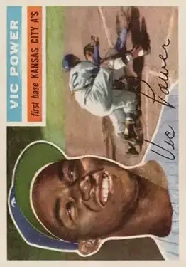 1956 Topps #67 Vic Power