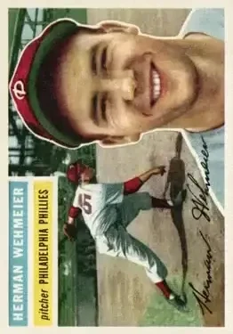 1956 Topps #78 Herman Wehmeier