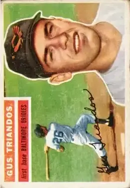 1956 Topps #80 Gus Triandos