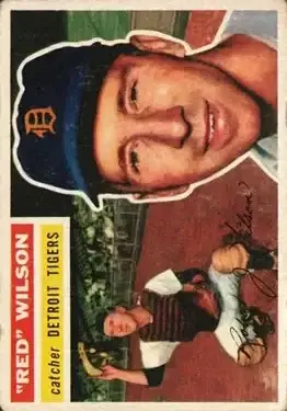 1956 Topps #92 Bob Wilson