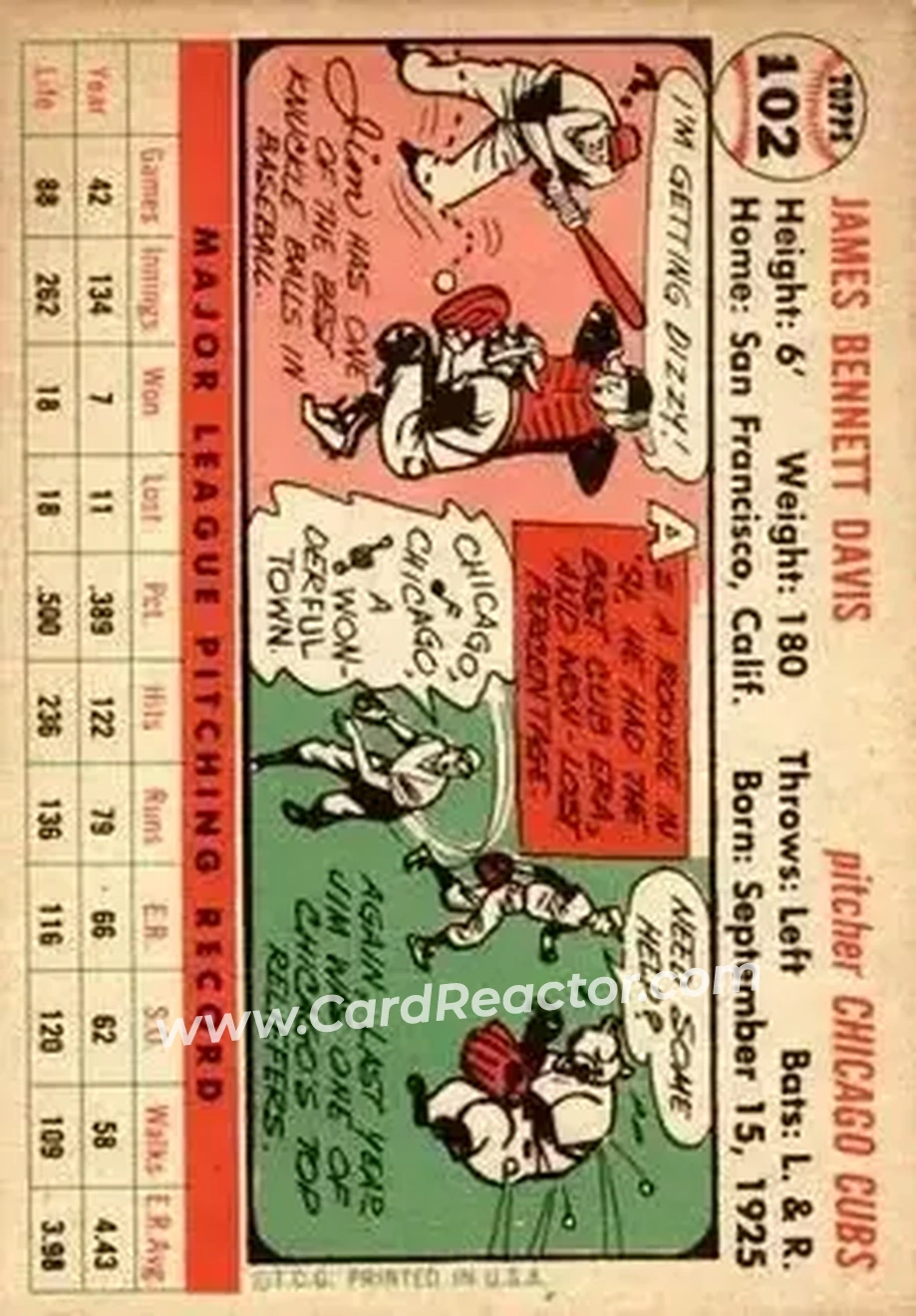 Back of Jim Davis