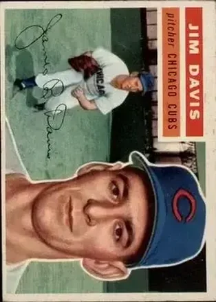 1956 Topps #102 Jim Davis