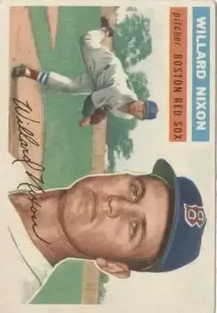 1956 Topps #122 Willard Nixon