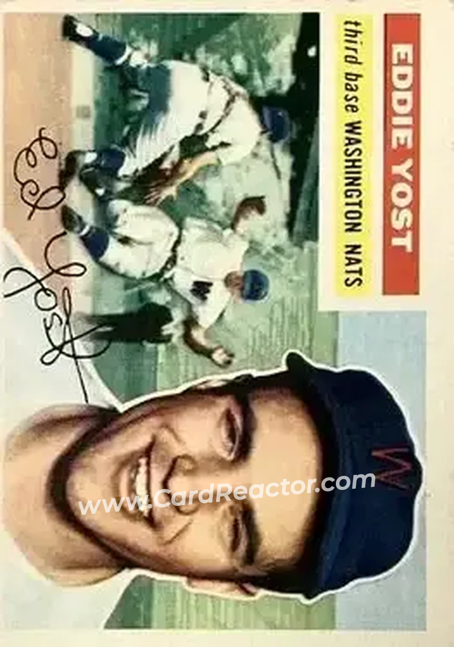 Front of Eddie Yost