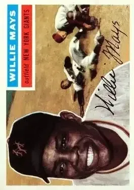 1956 Topps #130 Willie Mays