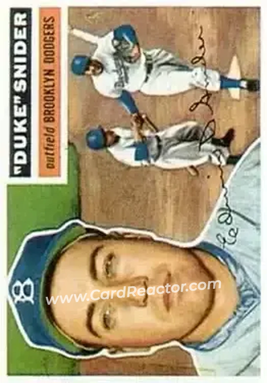 Enlarged card image