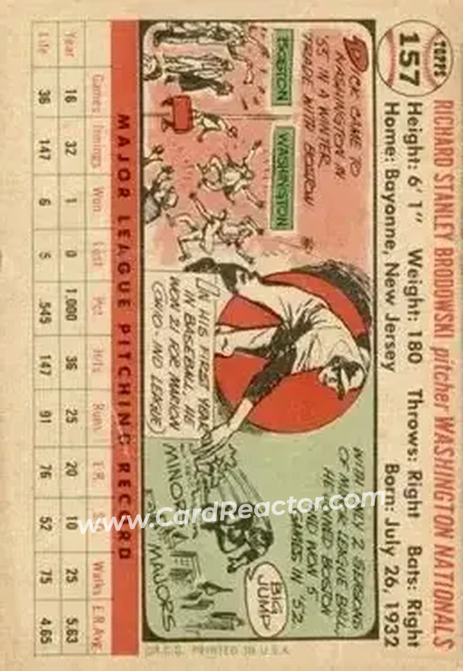 Back of Dick Brodowski