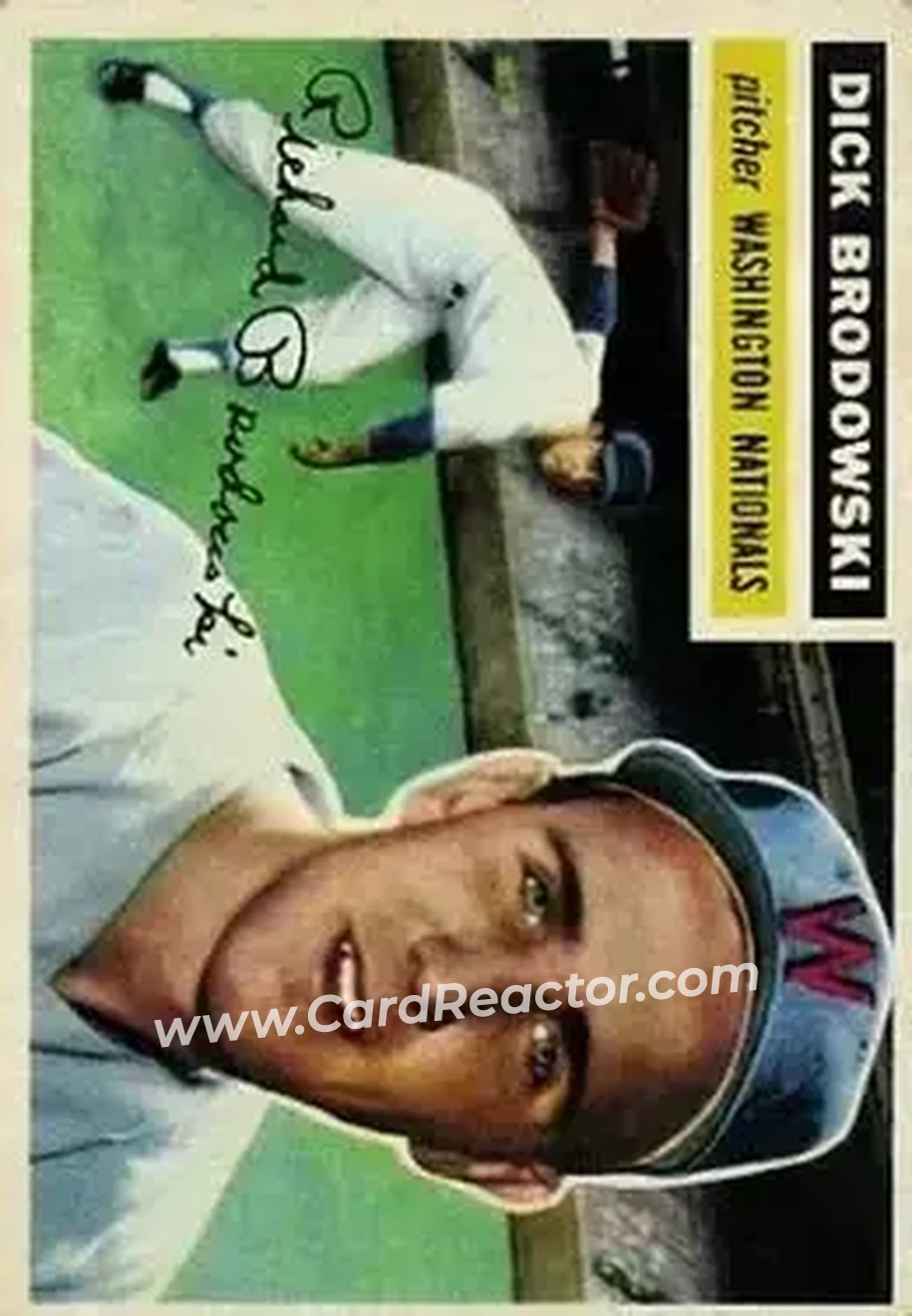 Front of Dick Brodowski
