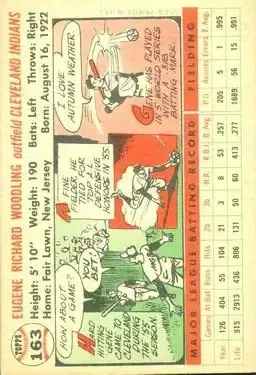 Back of Gene Woodling