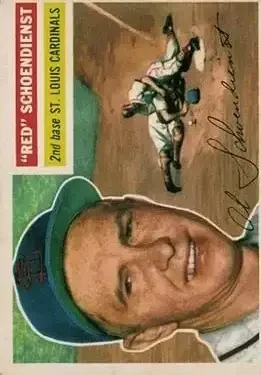 1956 Topps #165 Al Schoendienst