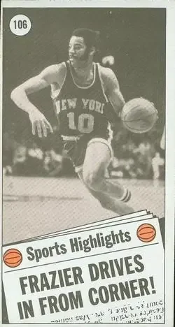 Back of Walt Frazier