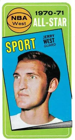 1970-71 Topps #107 Jerry West