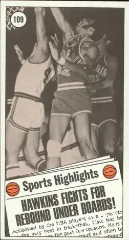 Back of Connie Hawkins