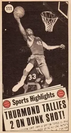 Back of Nate Thurmond