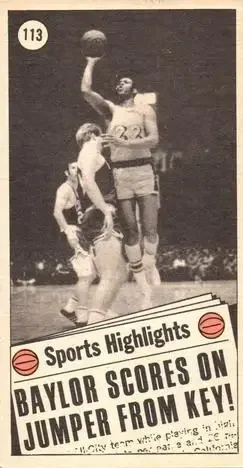 Back of Elgin Baylor
