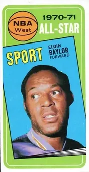 1970-71 Topps #113 - Elgin Baylor - Los Angeles Lakers