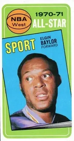 1970-71 Topps #113 Elgin Baylor
