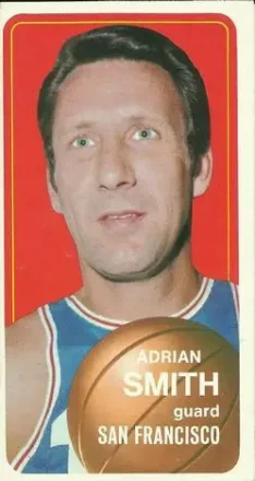 1970-71 Topps #133 - Adrian Smith - San Francisco Warriors