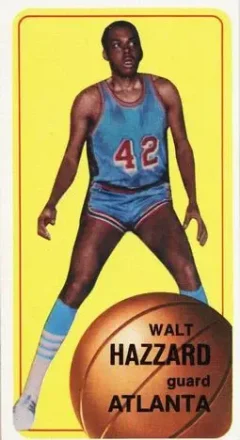 1970-71 Topps #134 - Walt Hazzard - Atlanta Hawks 1970-71 Topps #134 - Walt Hazzard - Atlanta Hawks