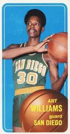 1970-71 Topps #151 - Art Williams - San Diego Rockets