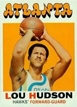 1971-72 Topps #110 Lou Hudson