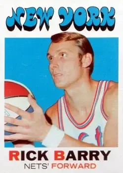 Front of Rick Barry