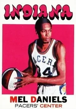 1971-72 Topps #195 Mel Daniels