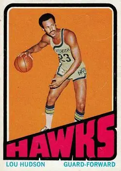 1972-73 Topps #130 Lou Hudson