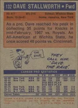 Back of Dave Stallworth