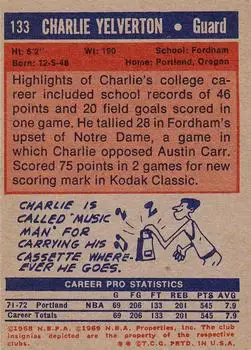 Back of Charlie Yelverton