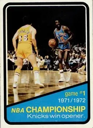 1972-73 Topps #154 Card #154