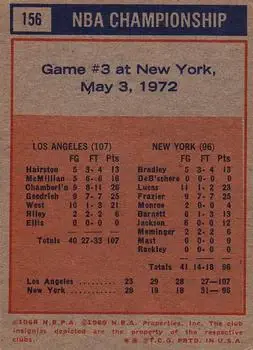 Back of Card #156