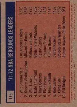 Back of Card #175