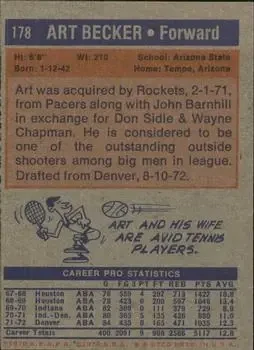 Back of Art Becker