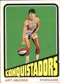 1972-73 Topps #178 - Art Becker - San Diego Conquistadors