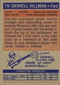 Back of Darnell Hillman