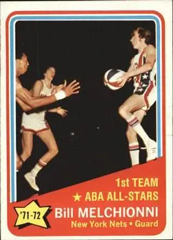 1972-73 Topps #253 Bill Melchionni