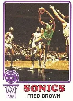 1973-74 Topps #103 Fred Brown