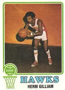 1973-74 Topps #106 Herm Gilliam