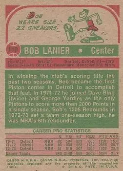 Back of Bob Lanier