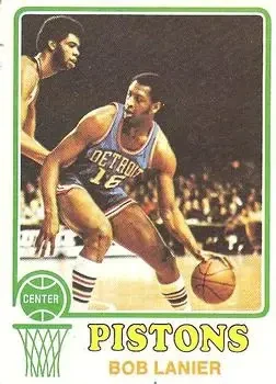 1973-74 Topps #110 Bob Lanier