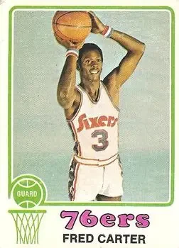 1973-74 Topps #111 Fred Carter