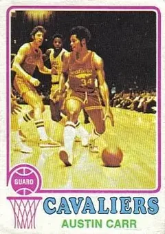 1973-74 Topps #115 - Austin Carr - Cleveland Cavaliers