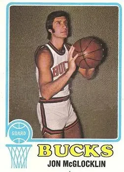 1973-74 Topps #123 Jon McGlocklin