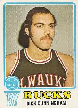 1973-74 Topps #134 Dick Cunningham